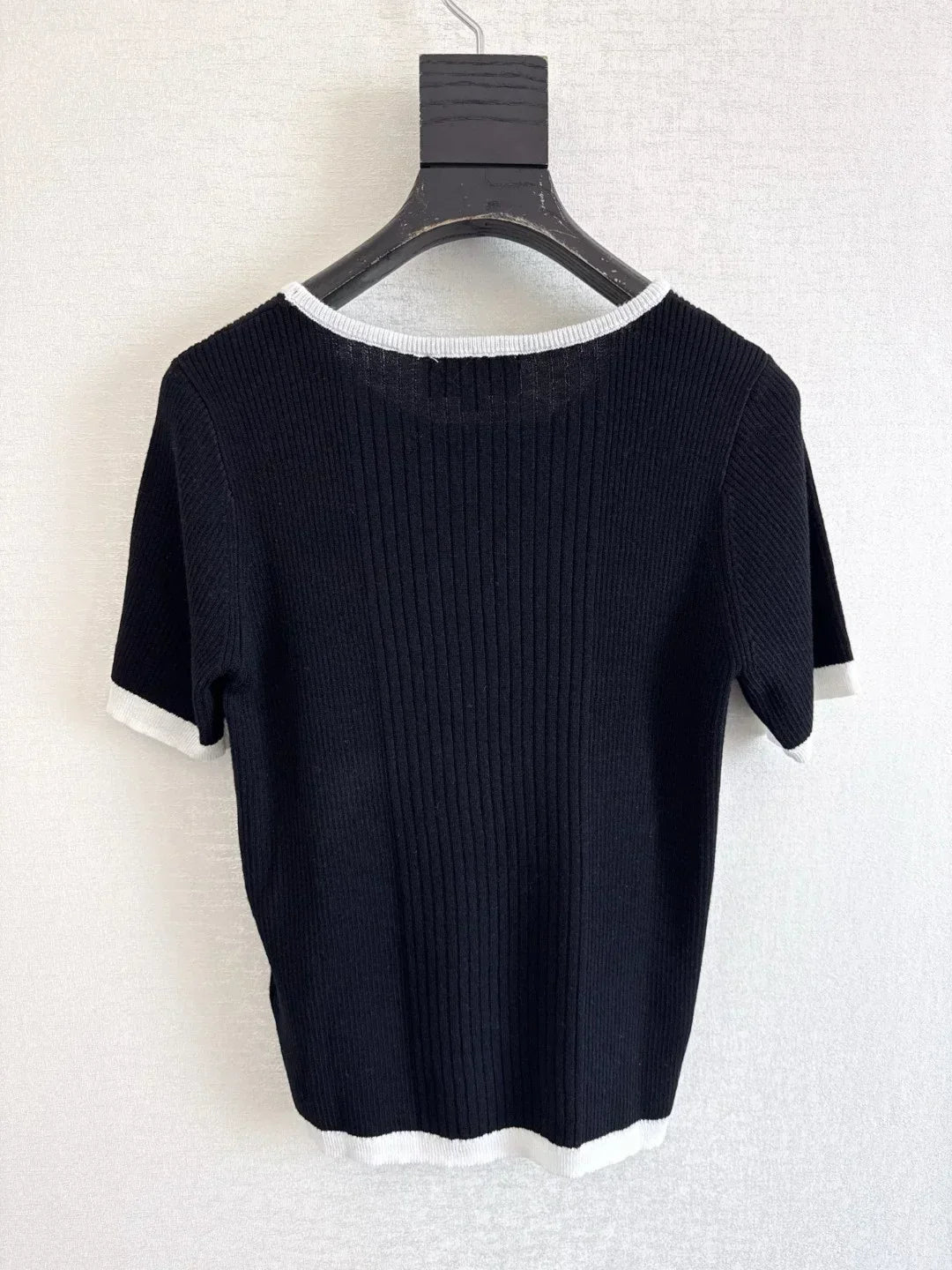 Knitted LOGO T-shirt