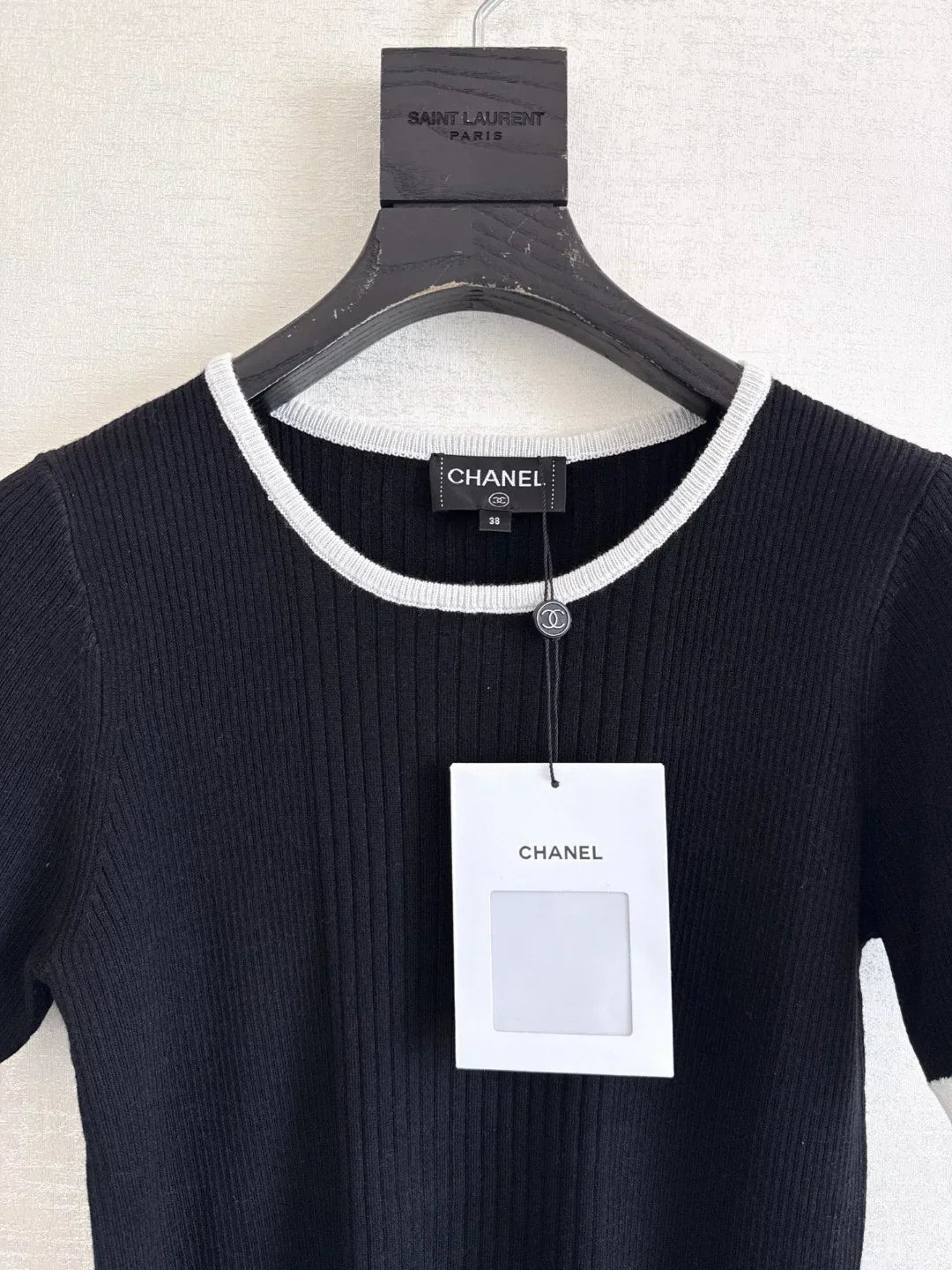 Knitted LOGO T-shirt