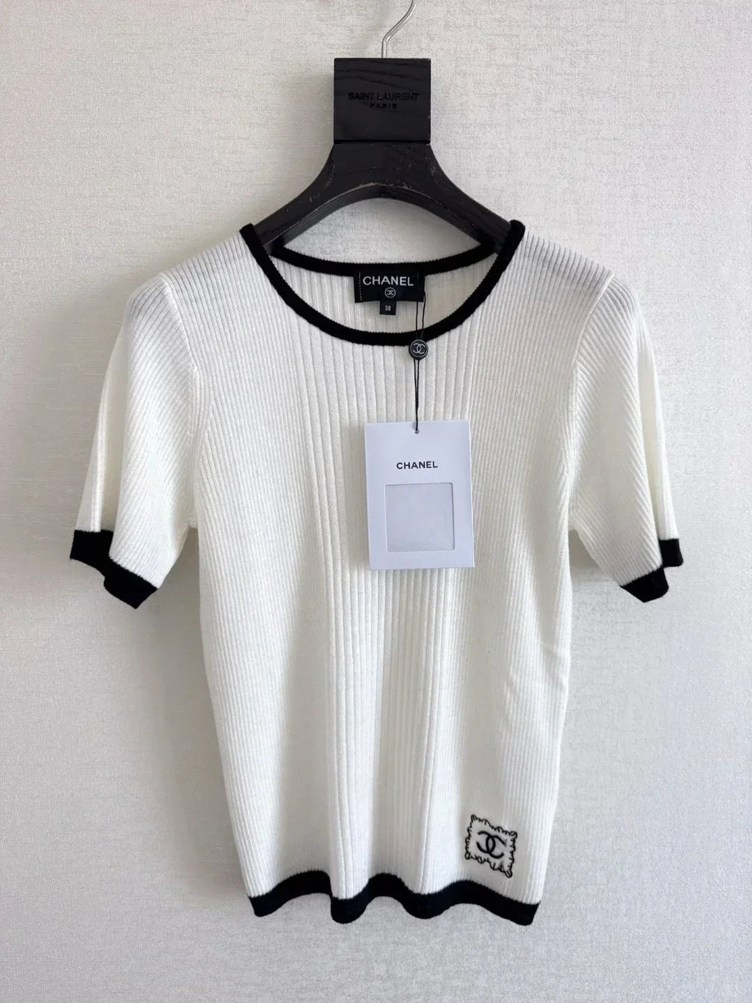 Knitted LOGO T-shirt