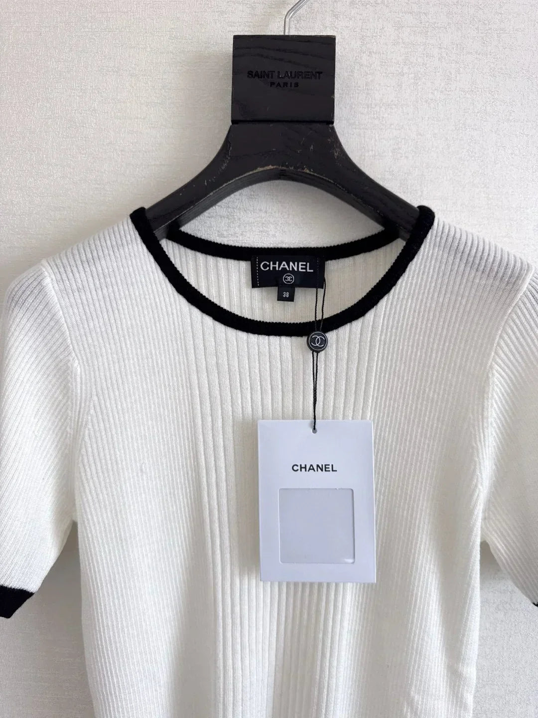 Knitted LOGO T-shirt