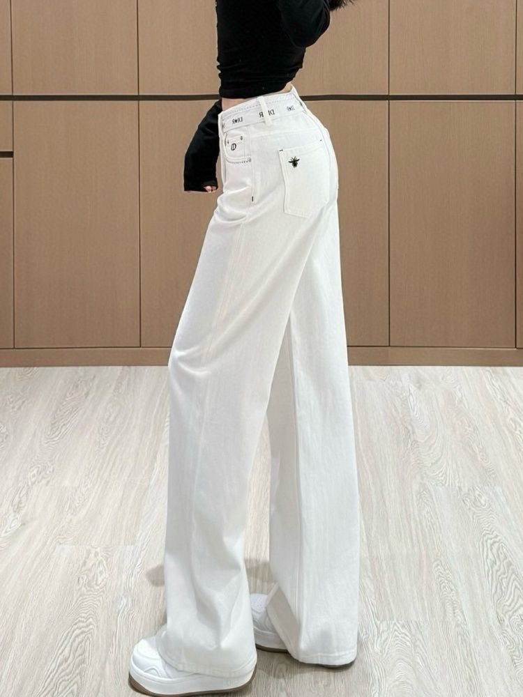 D Straight jeans