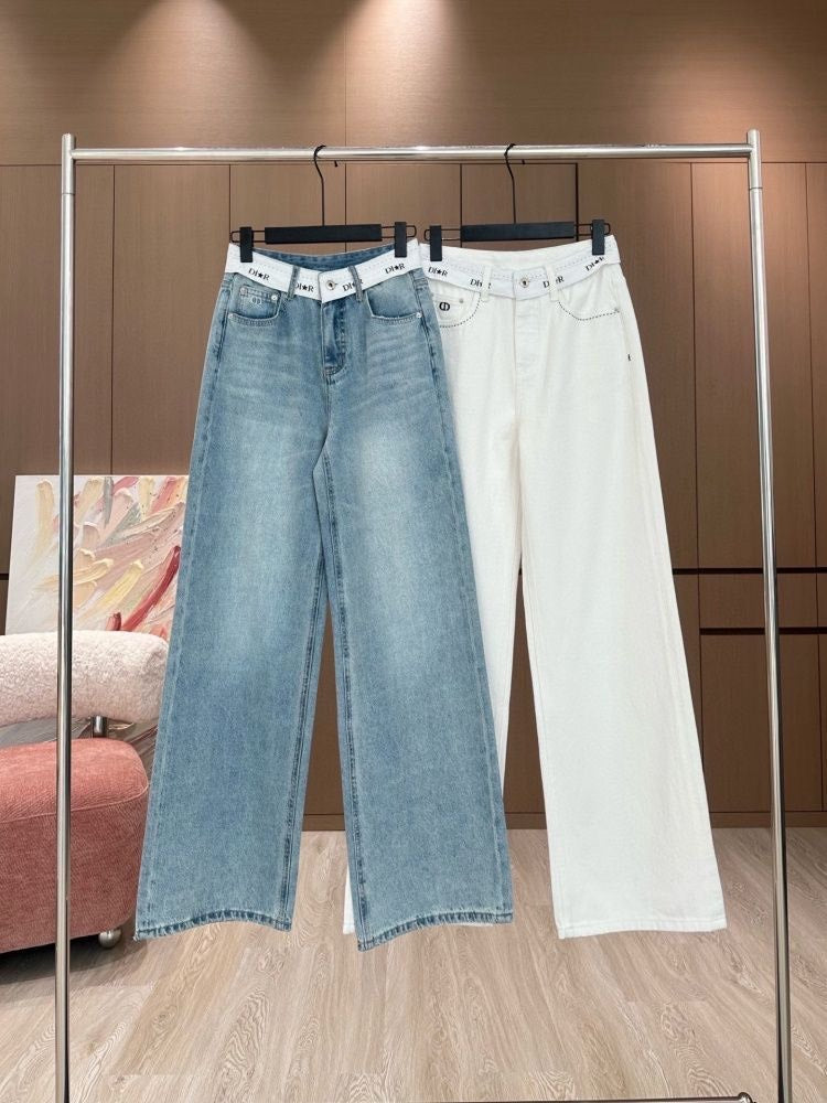 D Straight jeans