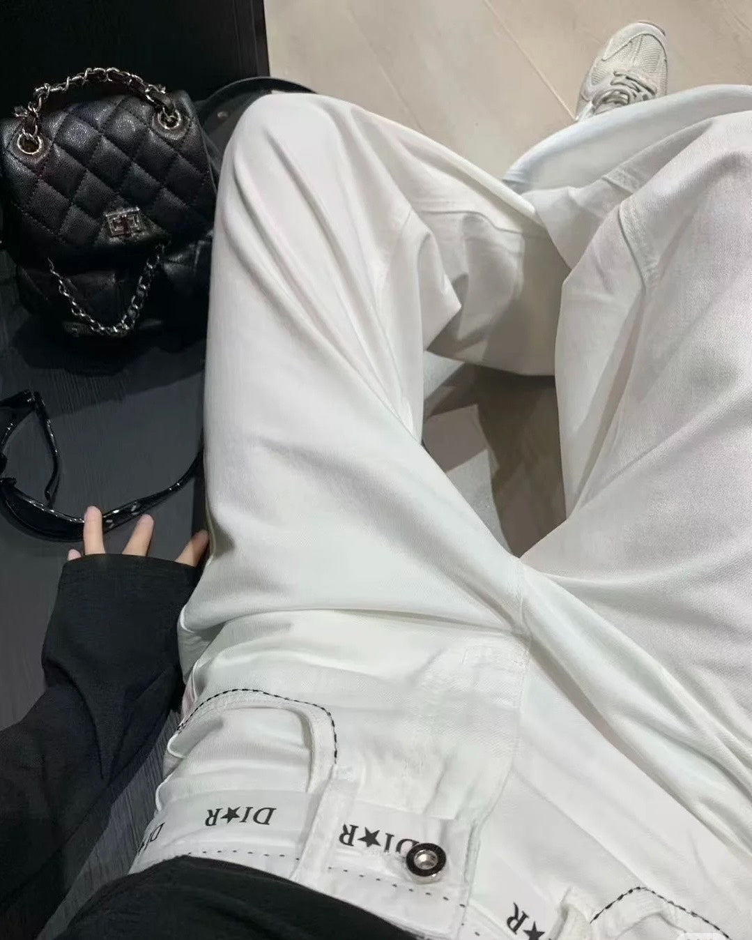 D Straight jeans