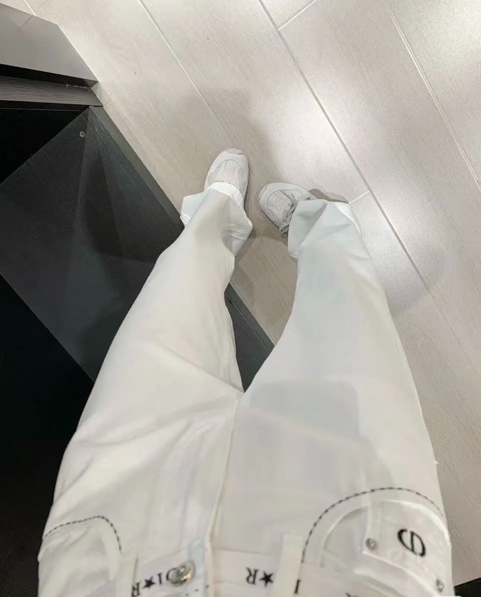 D Straight jeans