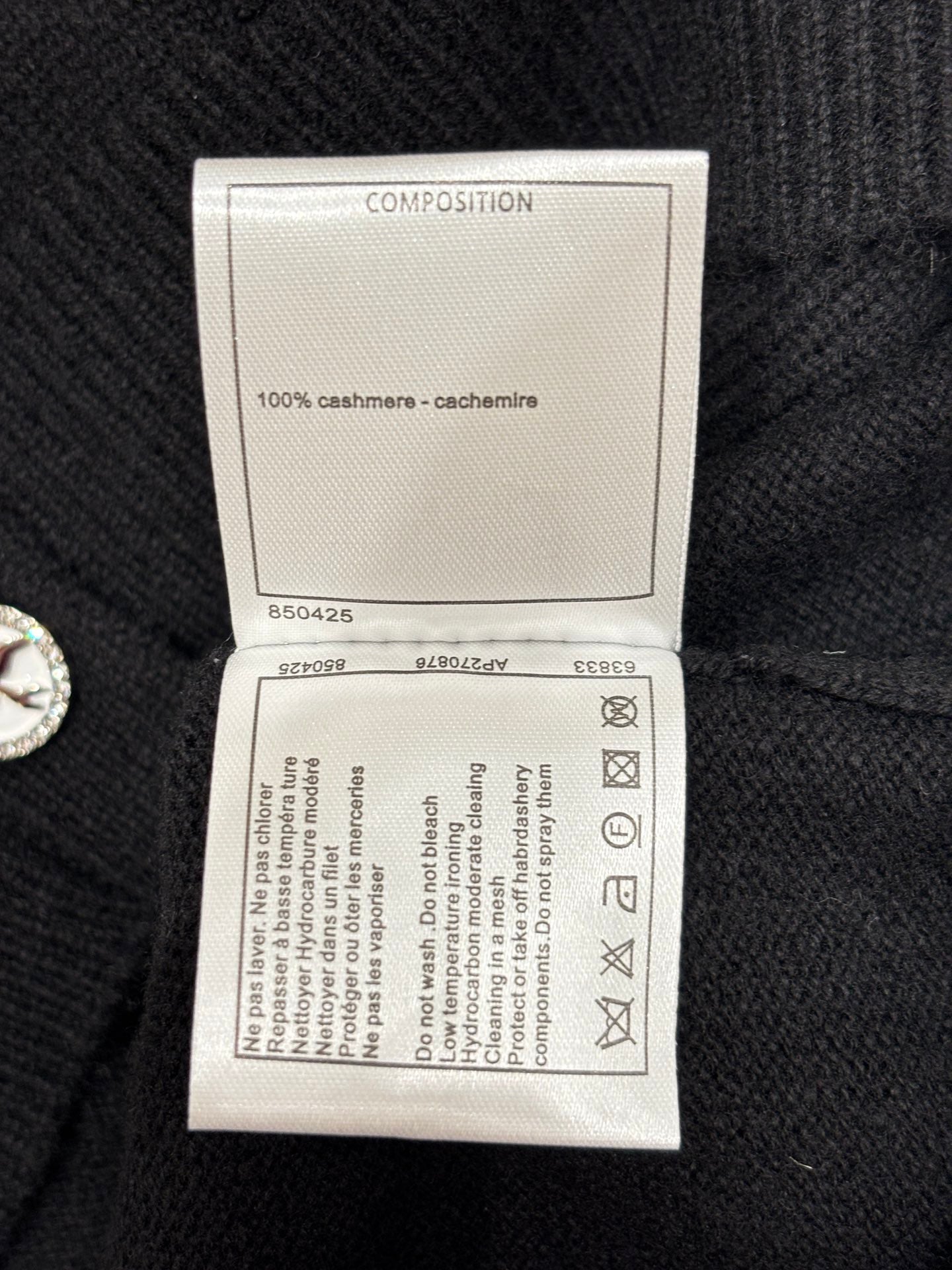 25 Cashmere cardigan