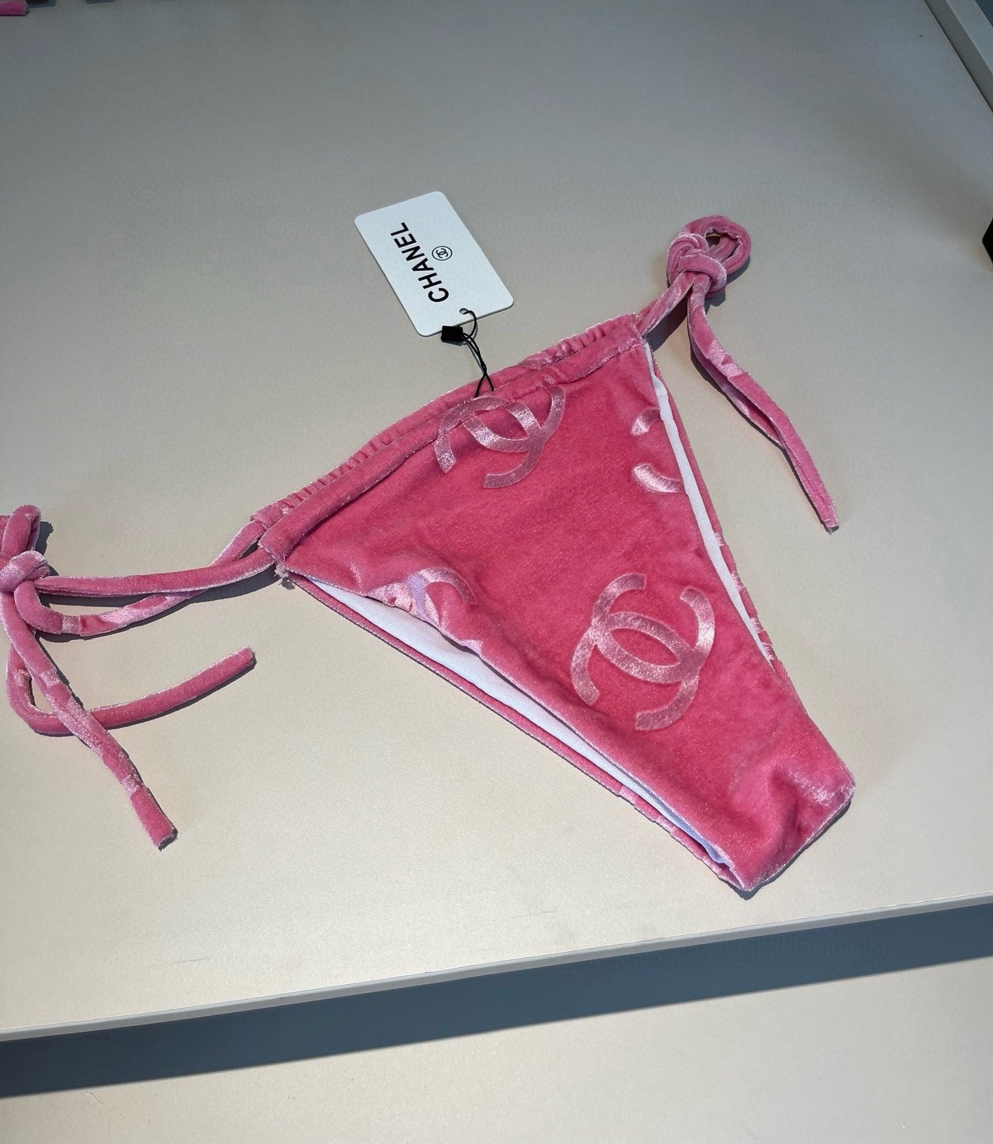 C 25 Corduroy Classic Bikini Three-Piece Set