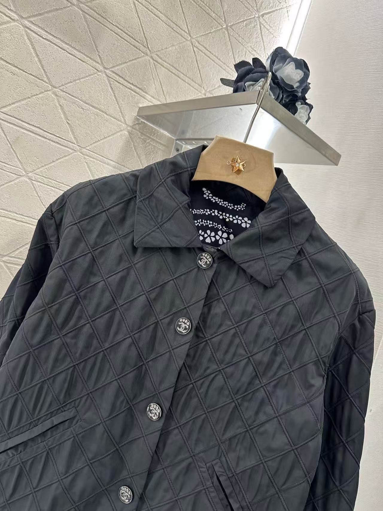 25Au Spring/Summer Flip Lapel Lingerie Jacket