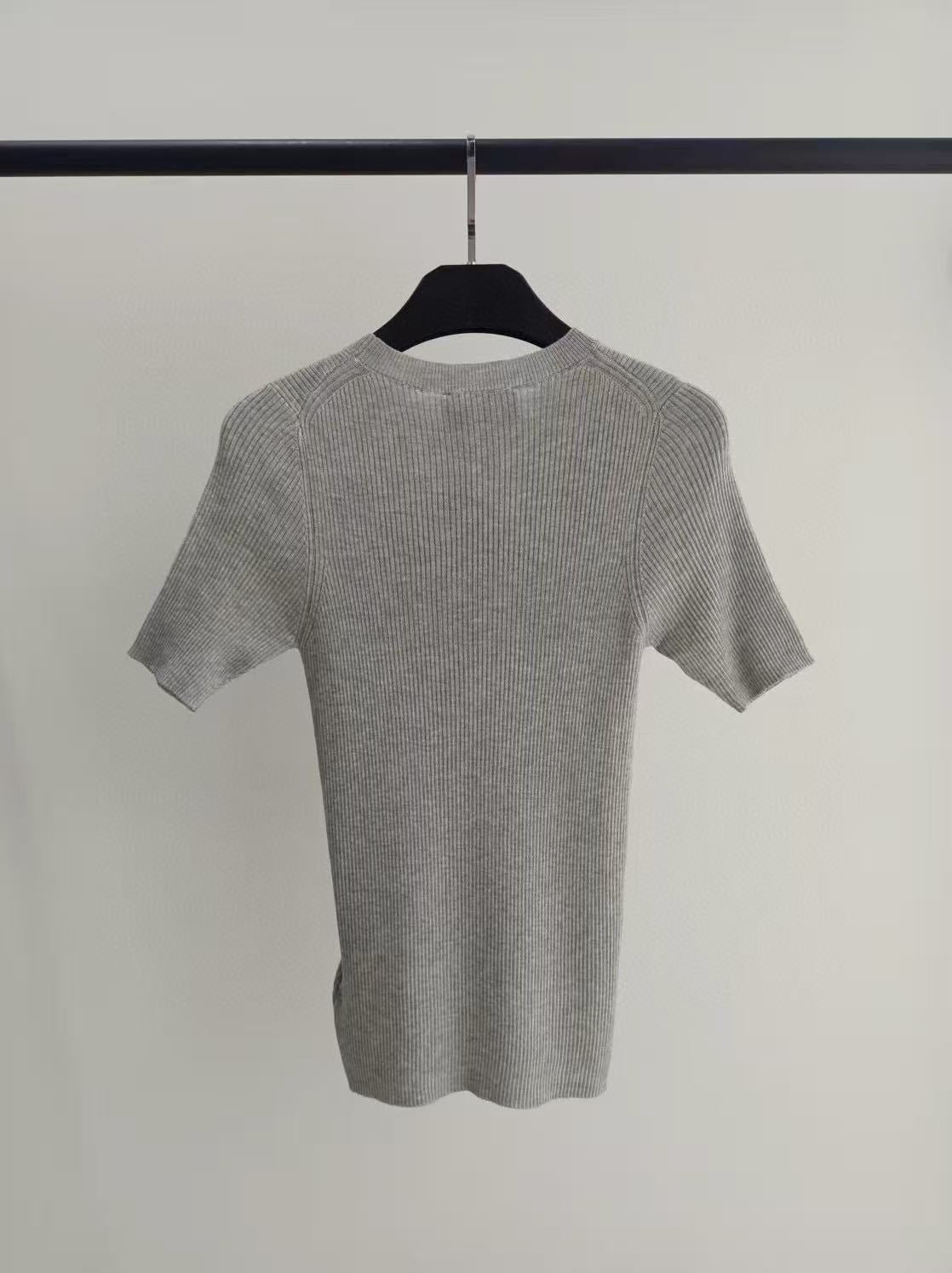 2025 knitted short sleeves