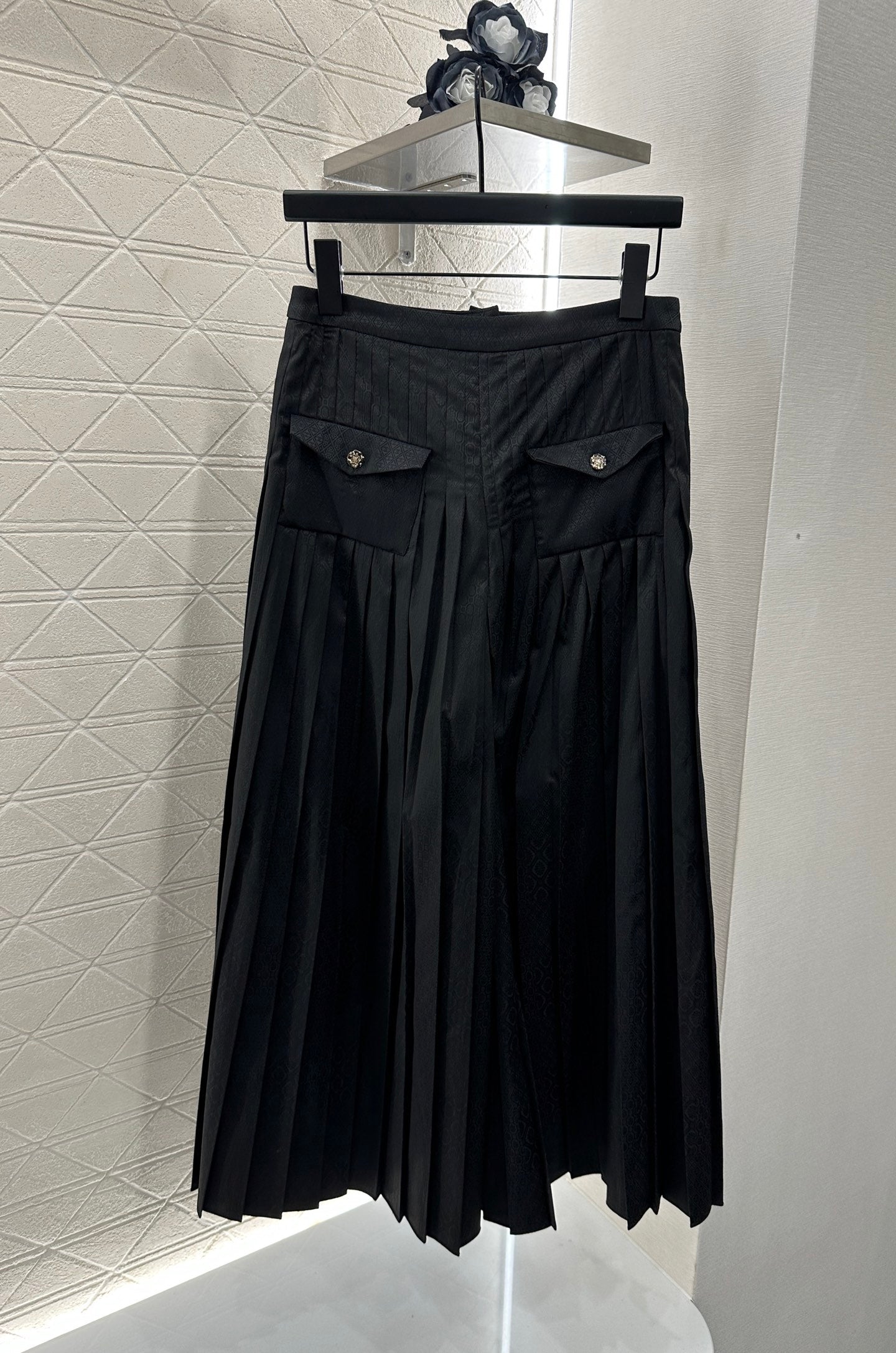 2025 New Arrival Long-sleeved shirt and culottes set