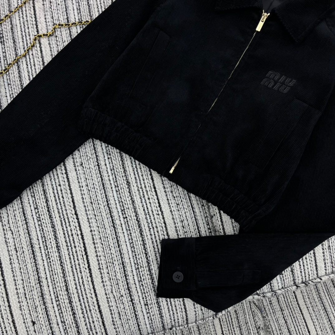 lapel corduroy suit