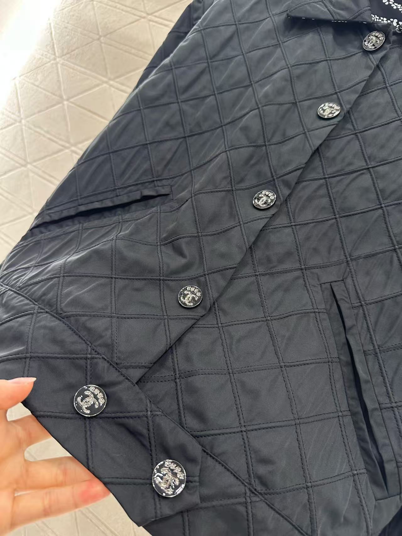 25Au Spring/Summer Flip Lapel Lingerie Jacket