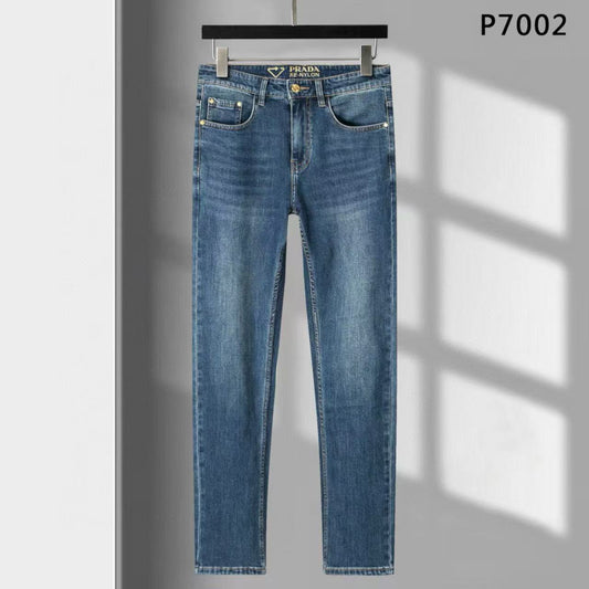 Latest single-breasted skinny jeans