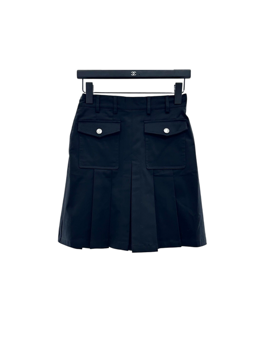 25fw High waisted pleated skirt