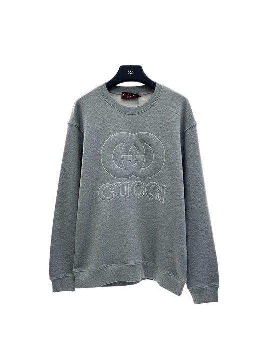 25fw Round neck letter hoodie