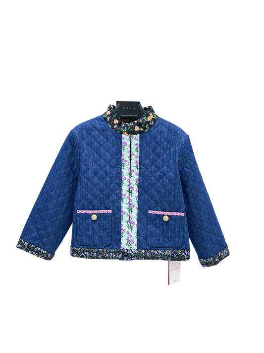 25fw Nine inch sleeve denim cotton jacket
